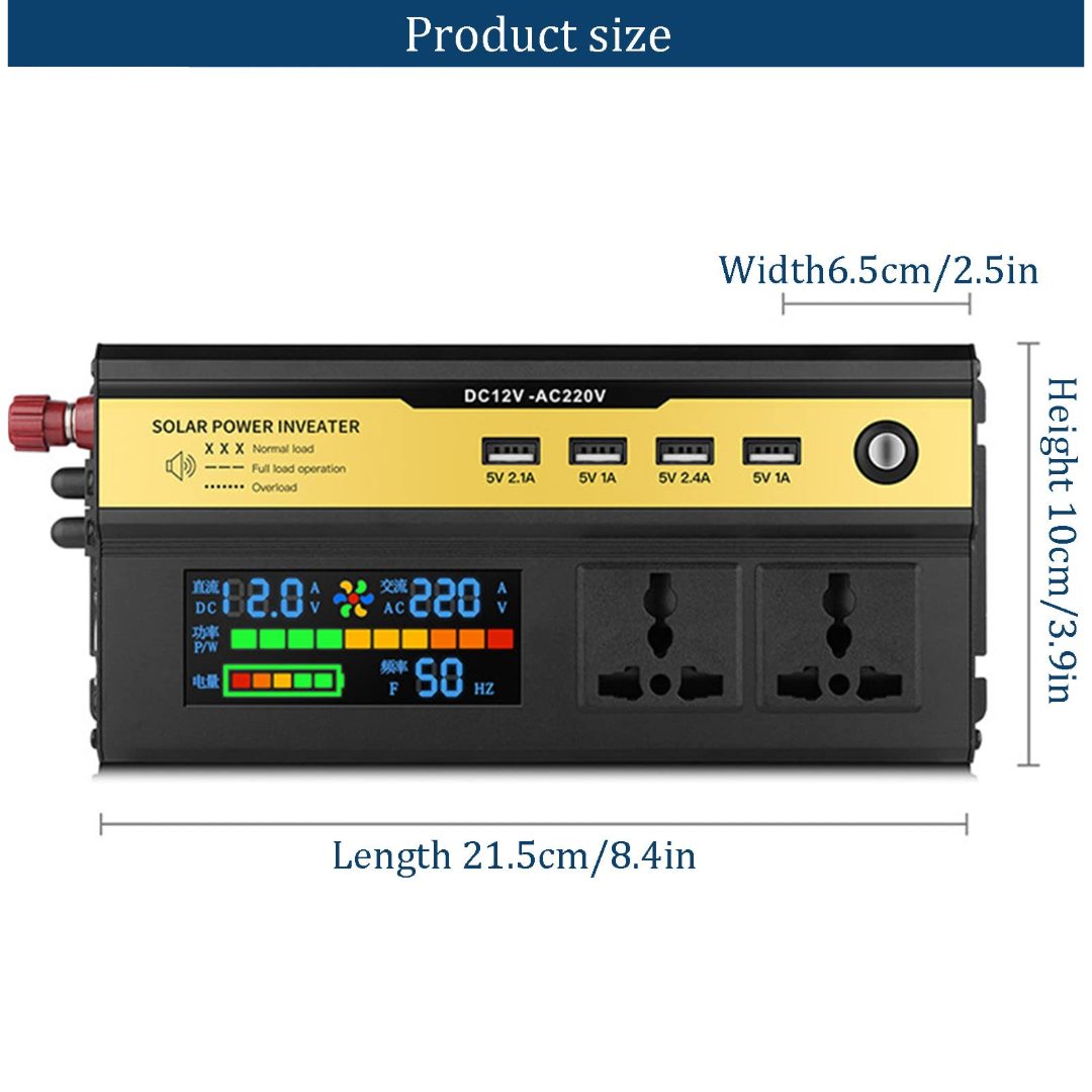 1200W Car Solar Power Inverter
