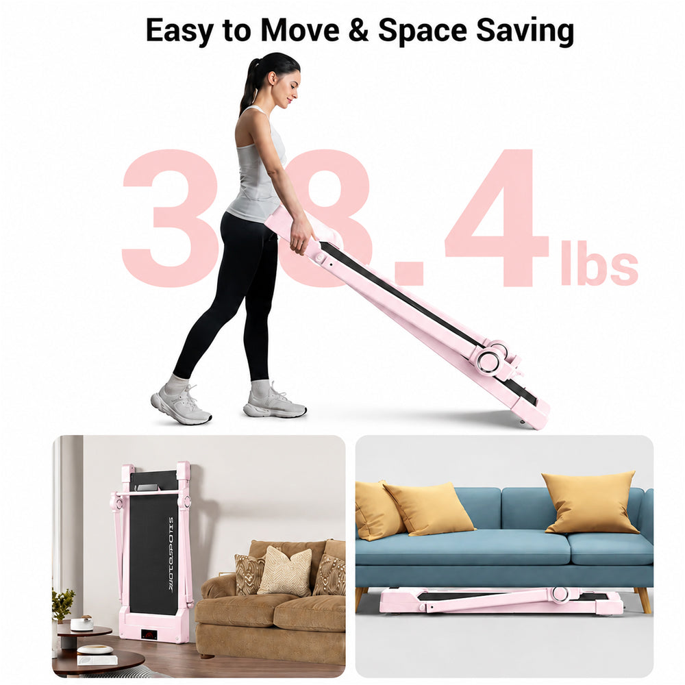 Treadmill Foldable Walking Pad - 120KG Weight Capacity