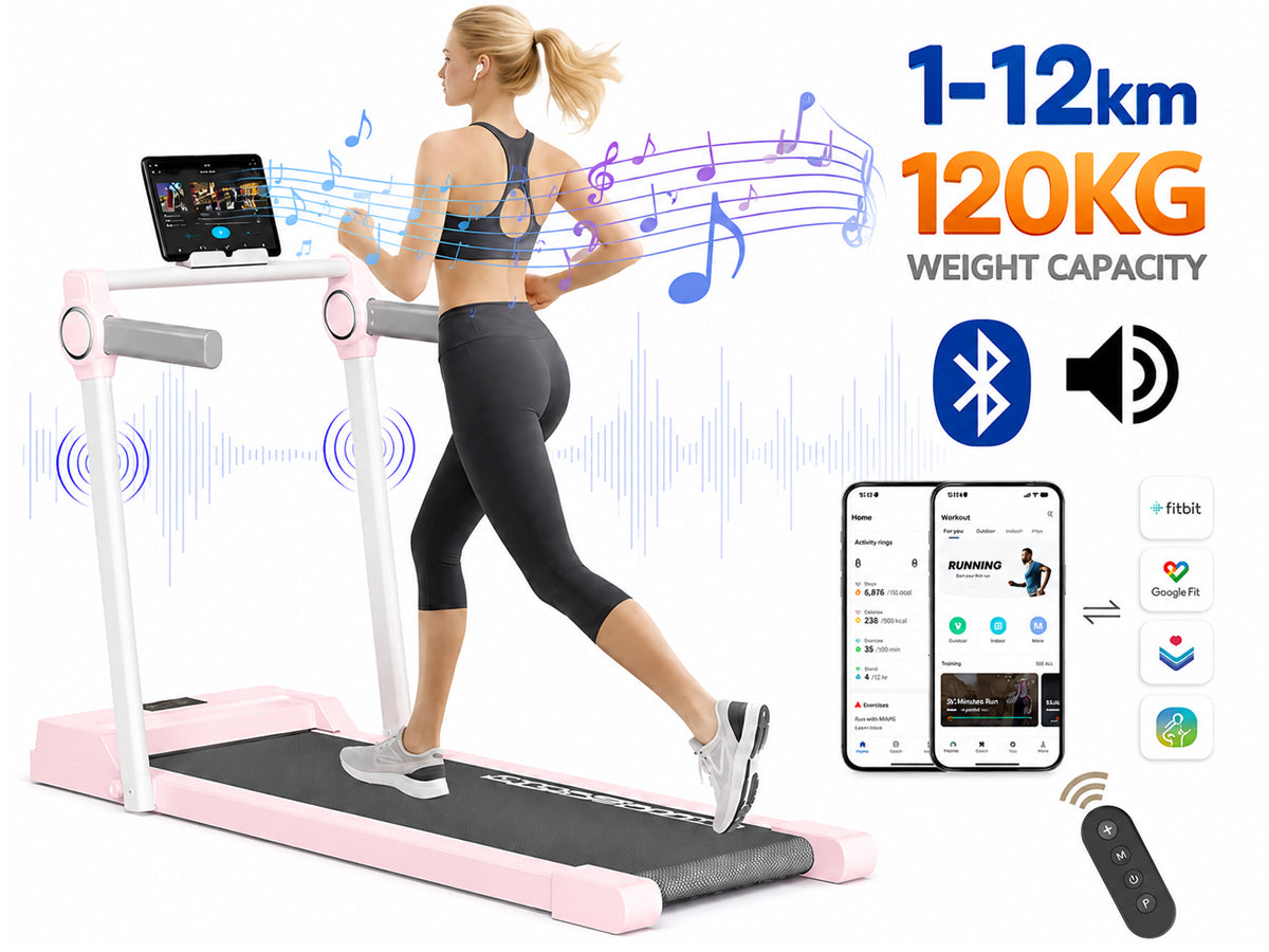 Treadmill Foldable Walking Pad - 120KG Weight Capacity