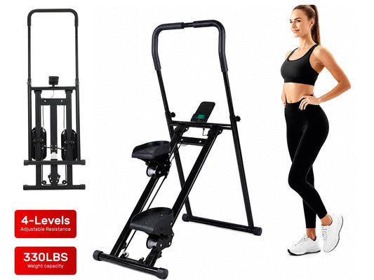 Foldable Stair Stepper for Exercise at Home Fitness Steppers