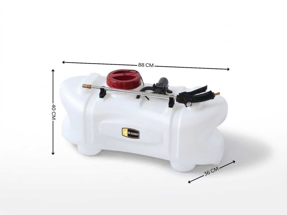 Garden ATV Sprayer Weed Sprayer – 60L 12VDC Heavy Duty Transparent Tank