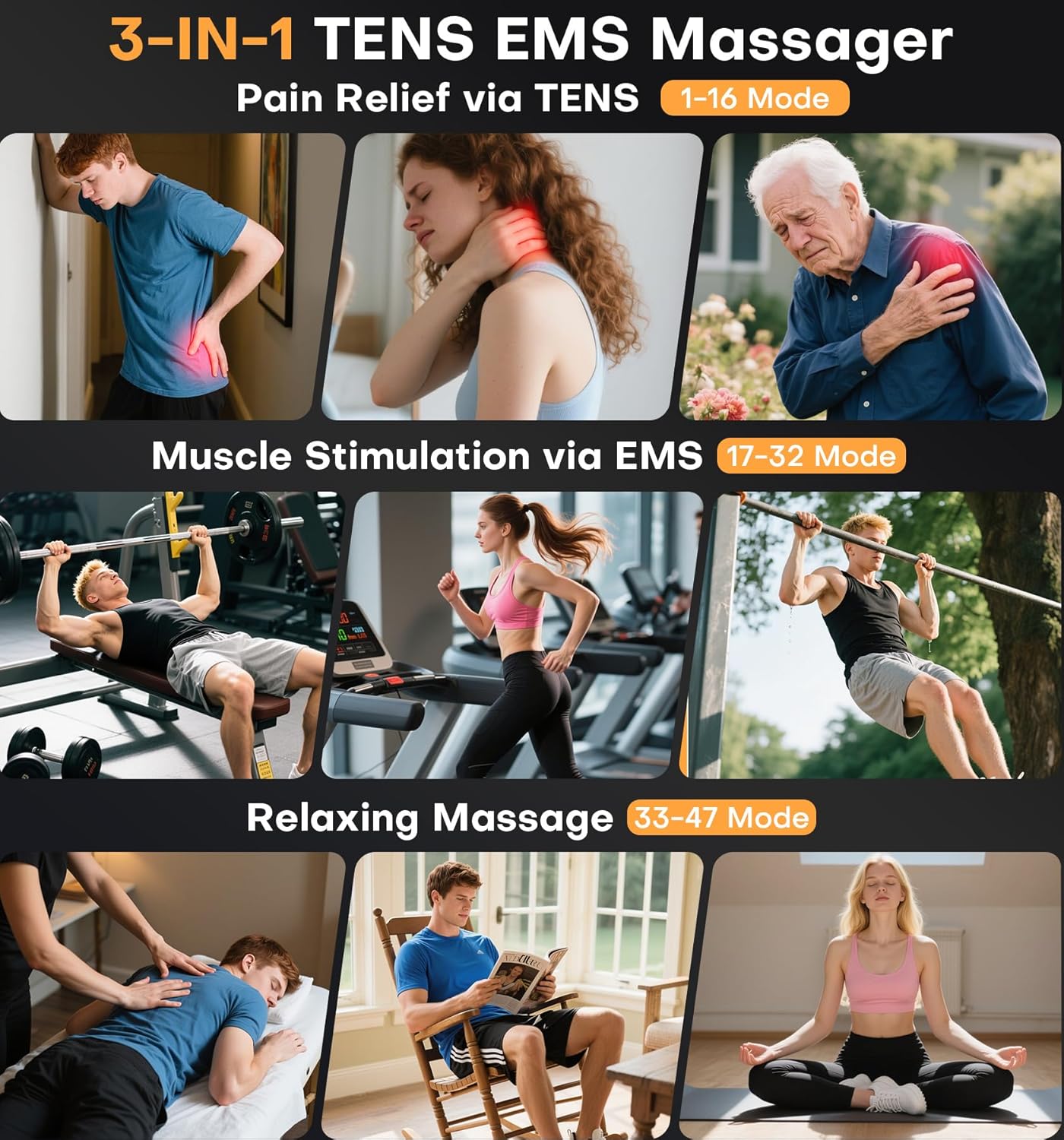 Medical TENS 7000 Rechargeable Digital TENS Machine