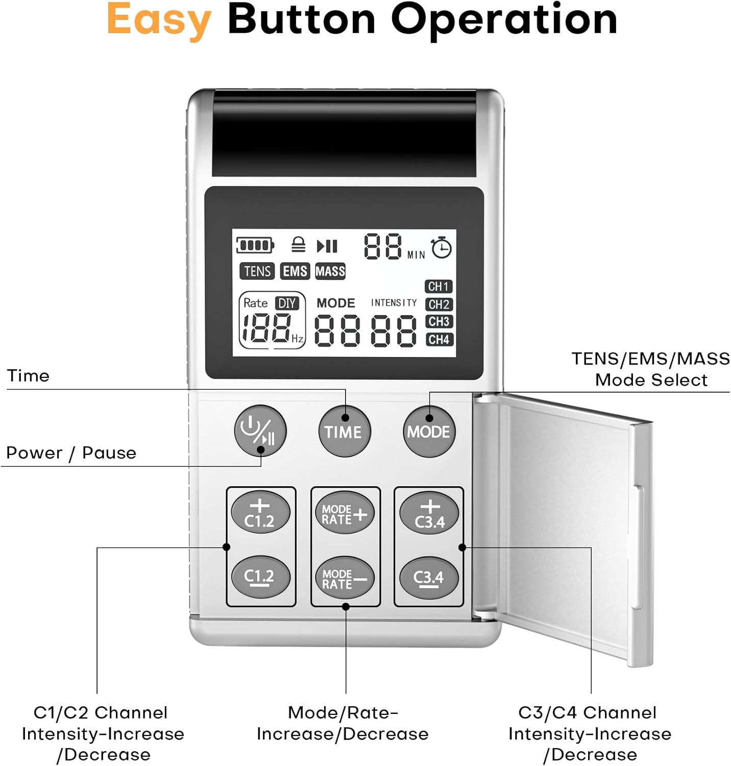 Medical TENS 7000 Rechargeable Digital TENS Machine