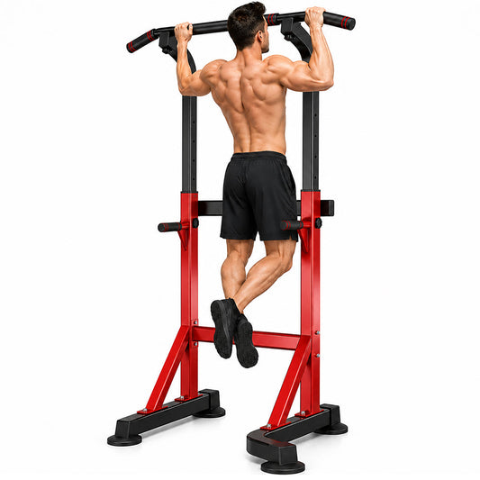 Power Tower Pull-Up & Chin-Up Station – Adjustable Workout Equipment