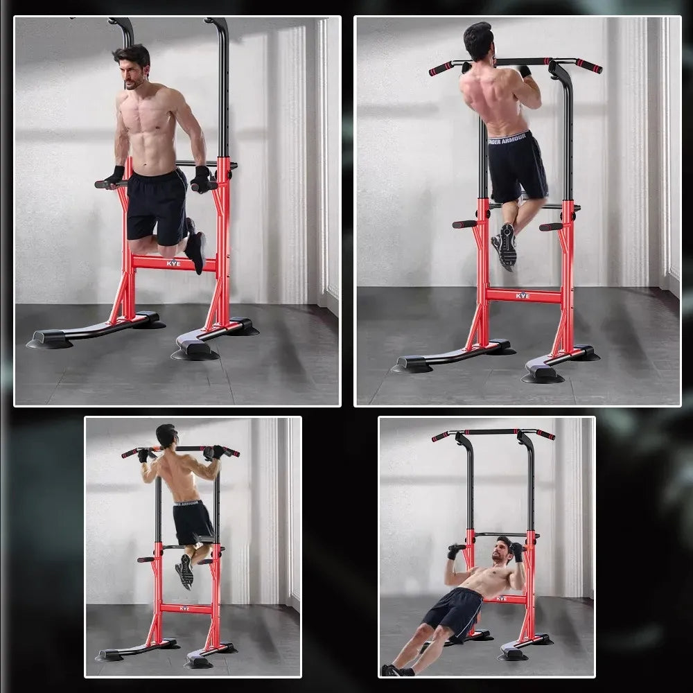 Power Tower Pull-Up & Chin-Up Station – Adjustable Workout Equipment