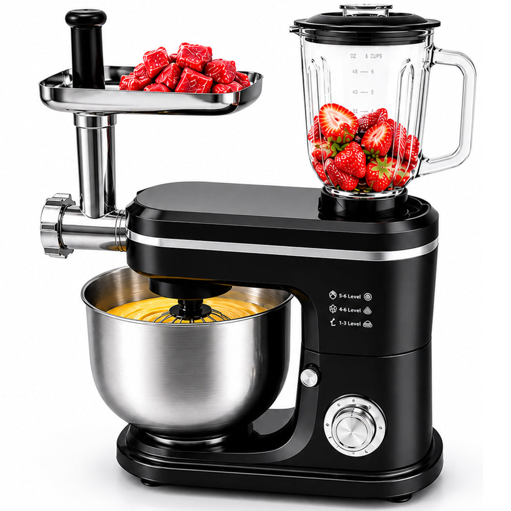 6L Stand Mixer with Blender & Grinder