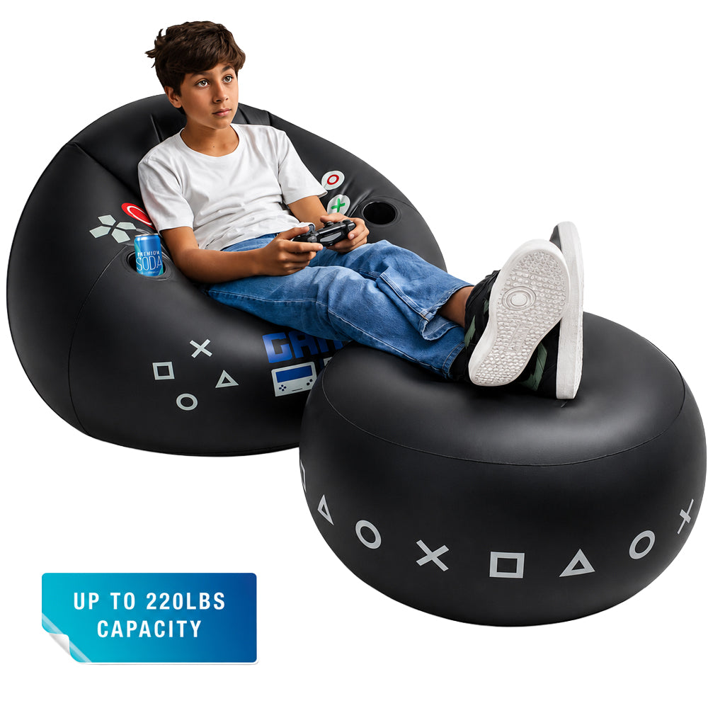 Inflatable Gaming Bean Bag Chair