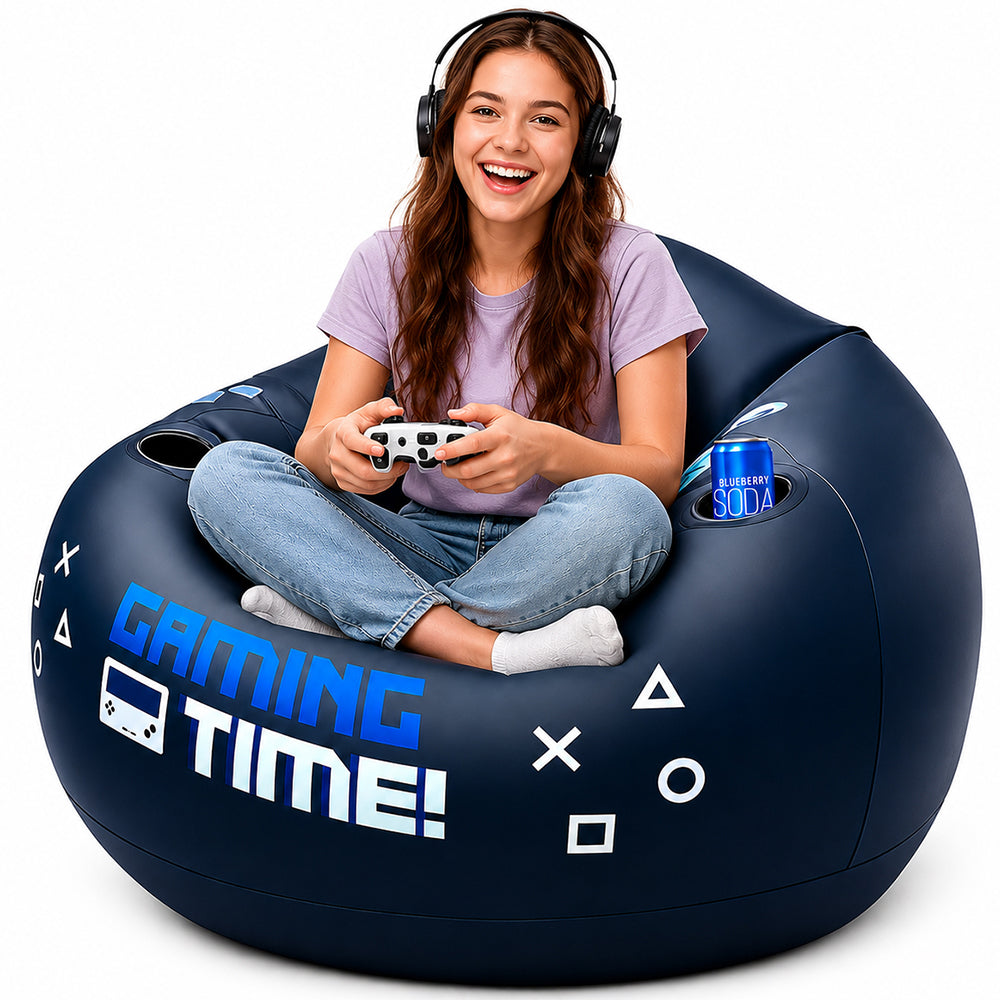 Inflatable Gaming Bean Bag Chair