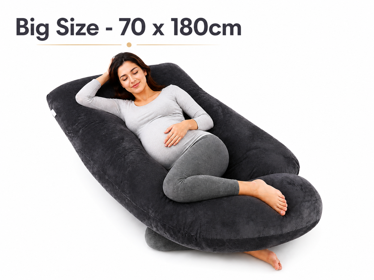 Pregnancy Pillow U-Shaped Full Length Body Support
