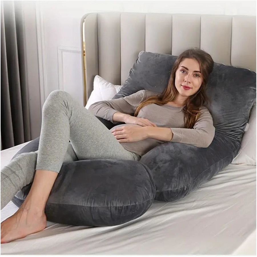 Pregnancy Pillow U-Shaped Full Length Body Support