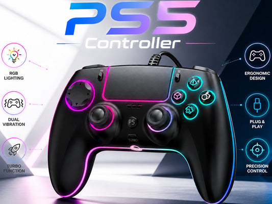 Wired Controller for PS5/PS4