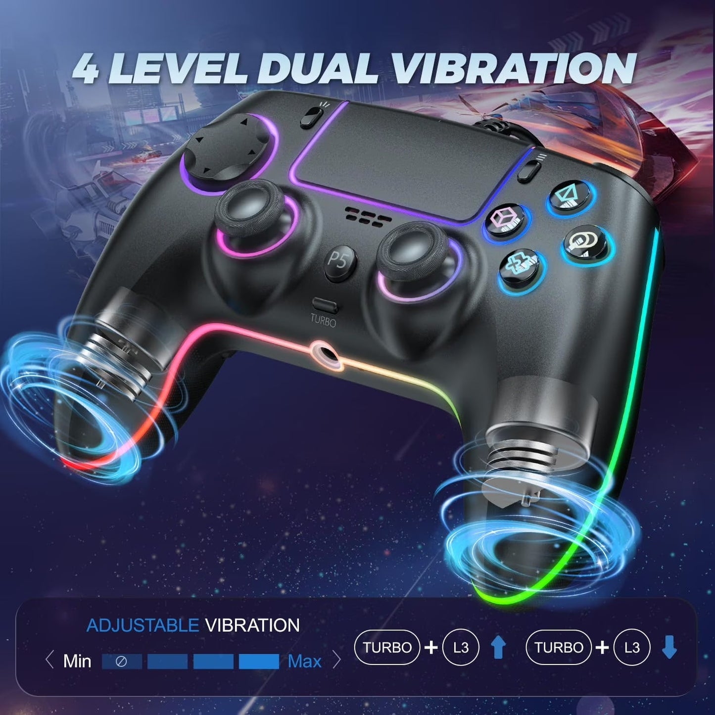 Wired Controller for PS5/PS4 Compatible Replacement