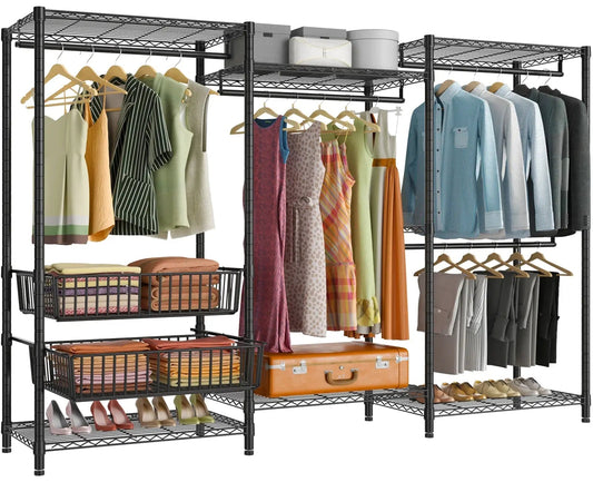 Wardrobe Organizer Clothes Rack