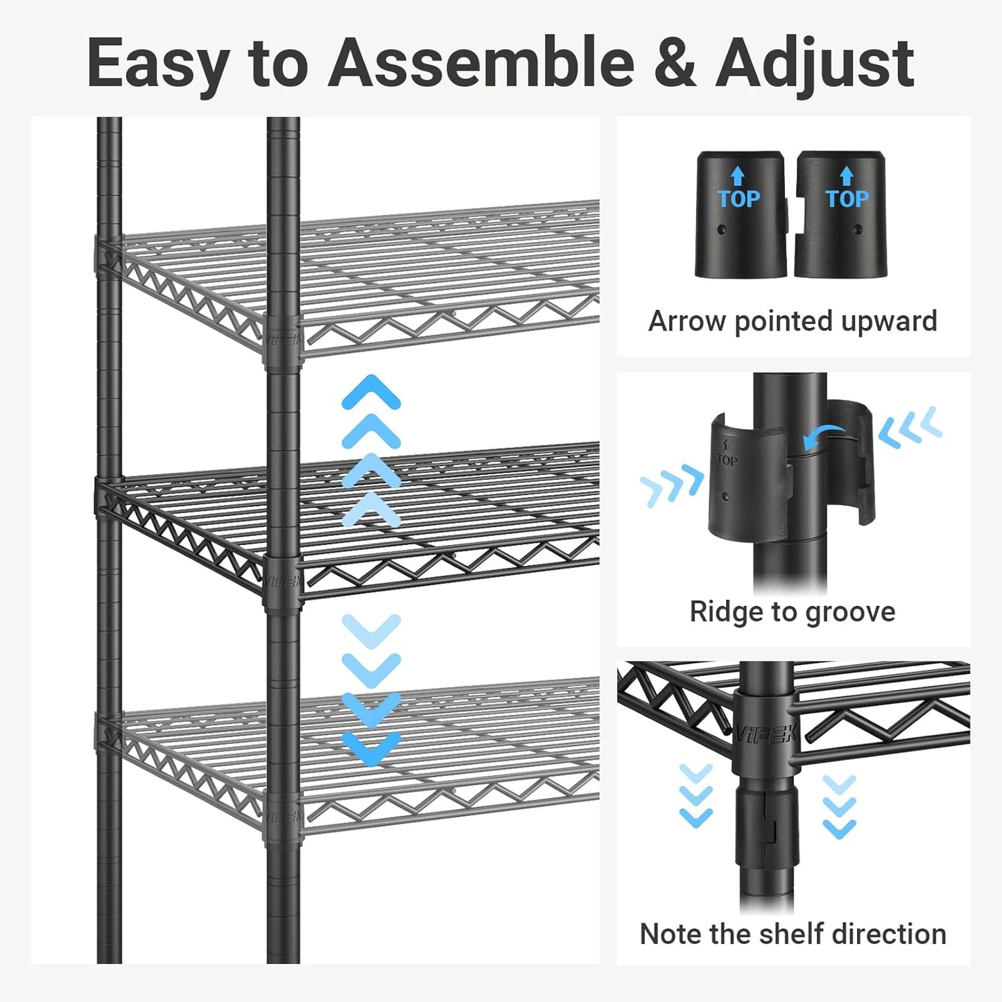 Clothes Organiser Metal Wardrobe