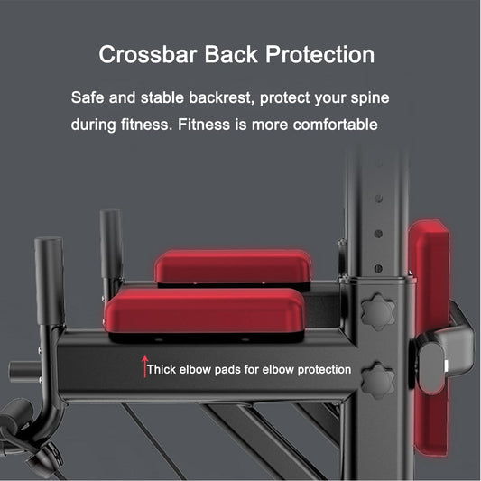 Power Tower Pull Up Bar Dip Station Bench