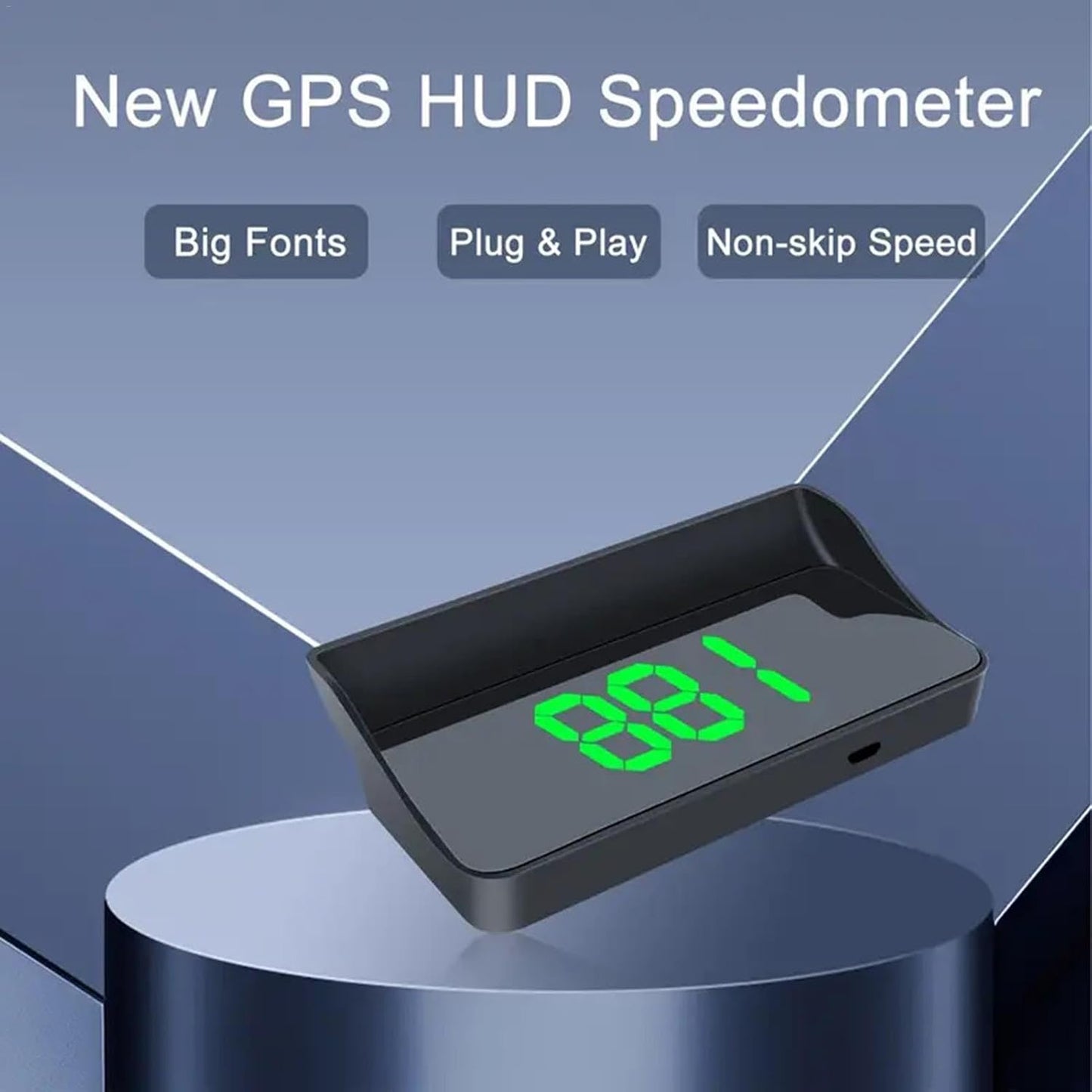 Digital Speedometer Universal GPS Car HUD Head Up Display