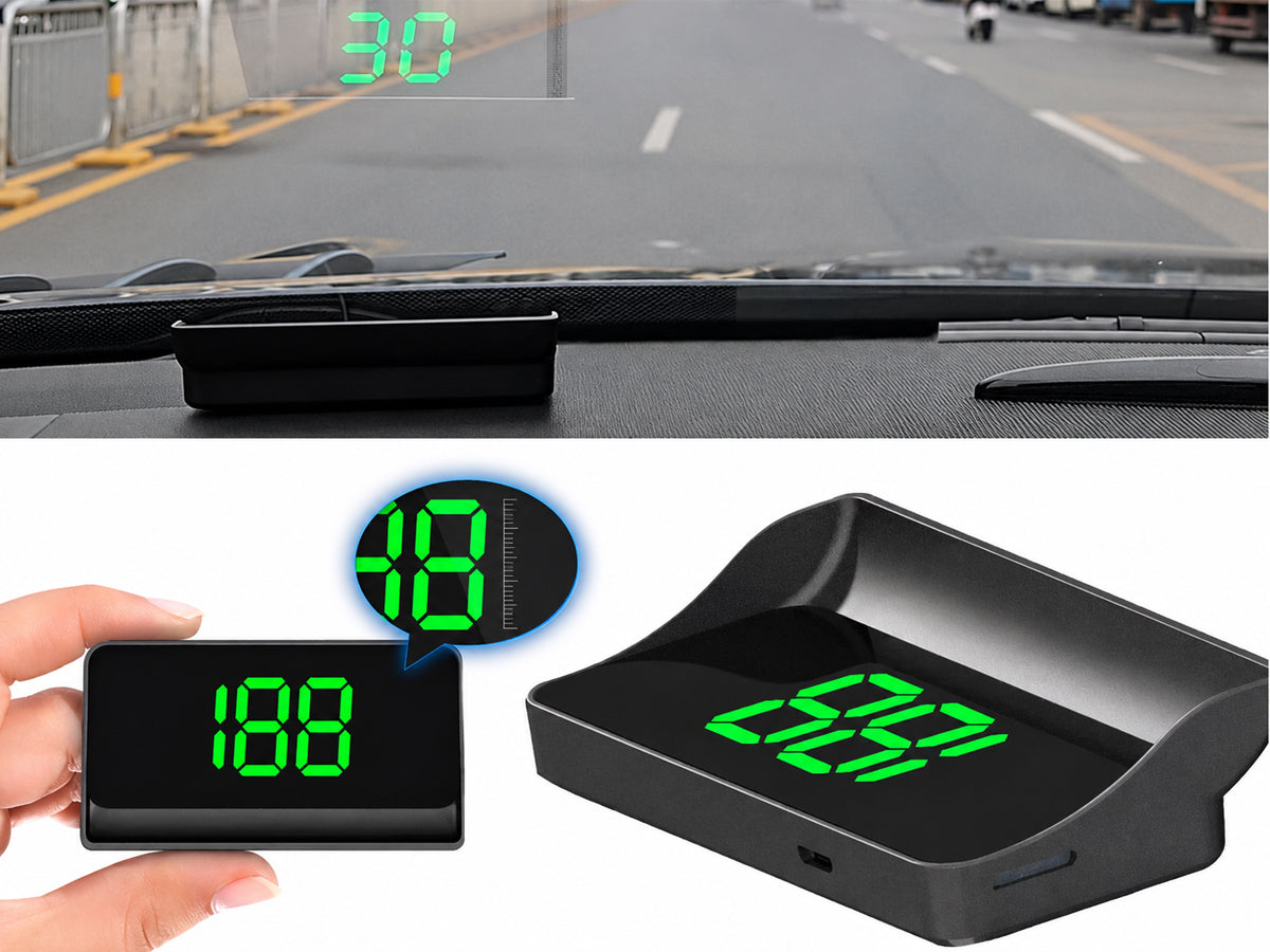 Digital Speedometer Universal GPS Car HUD Head Up Display