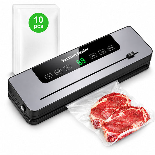 Vacuum Food Sealer Machine with Built-In Cutter