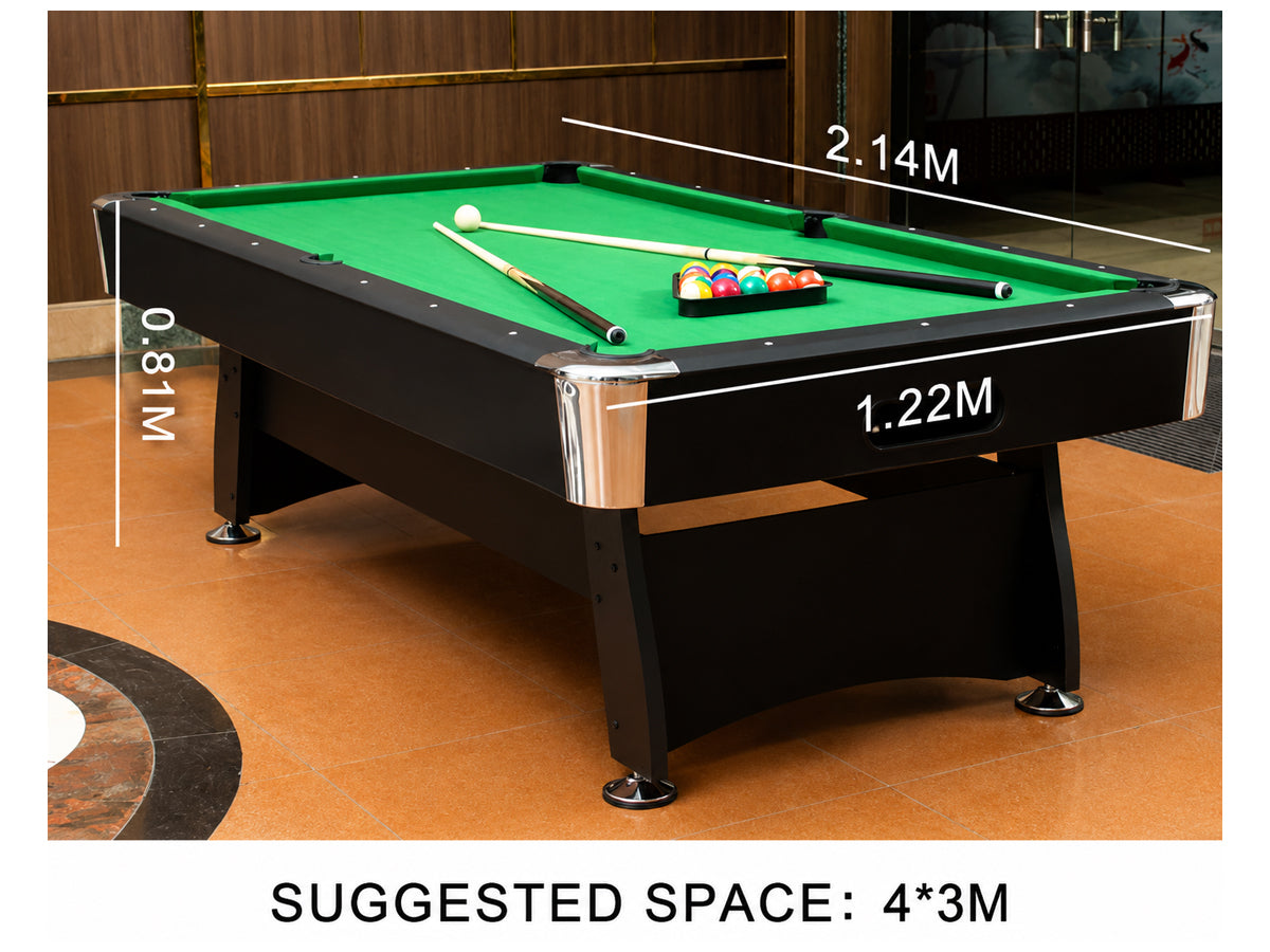 7Ft Multi Function 3 in 1 Pool Table Hockey Tennis Table With A Electronic Puck