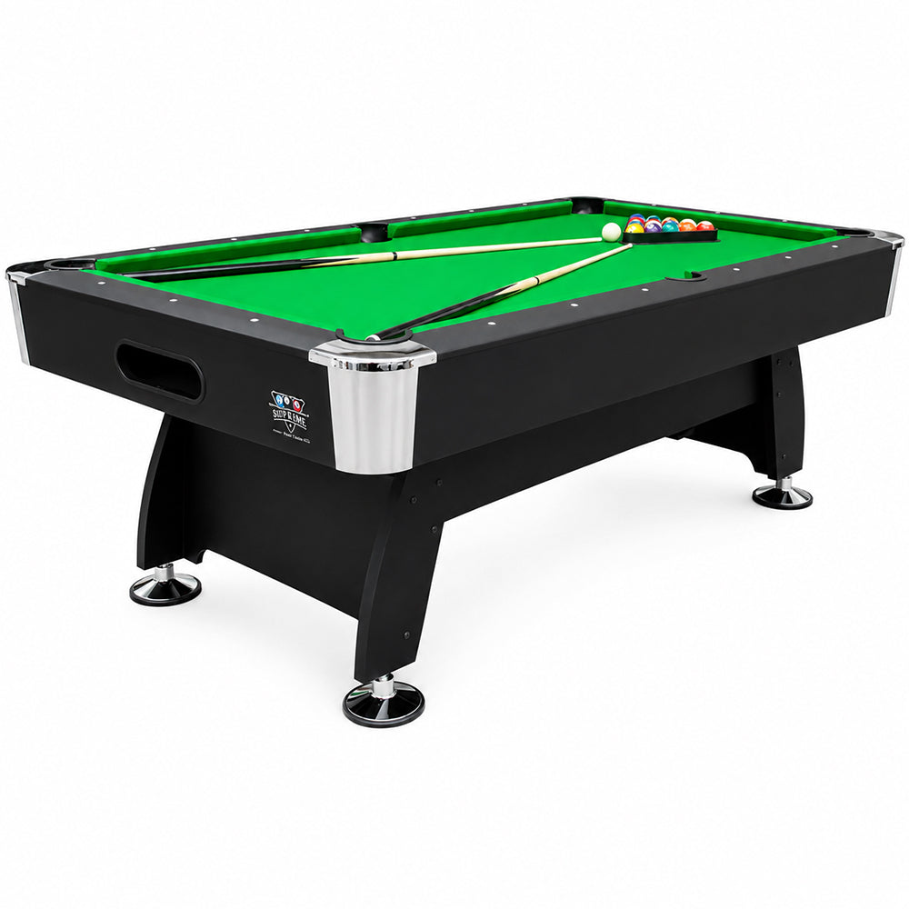 7Ft Multi Function 3 in 1 Pool Table Hockey Tennis Table With A Electronic Puck