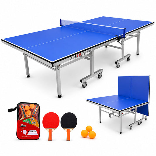 16mm Table Tennis Table Foldable Indoor Ping Pong Table