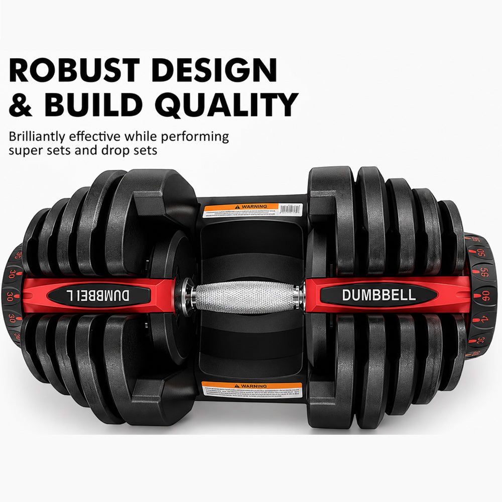 Dumbbells – 2 x 40KG Adjustable Set