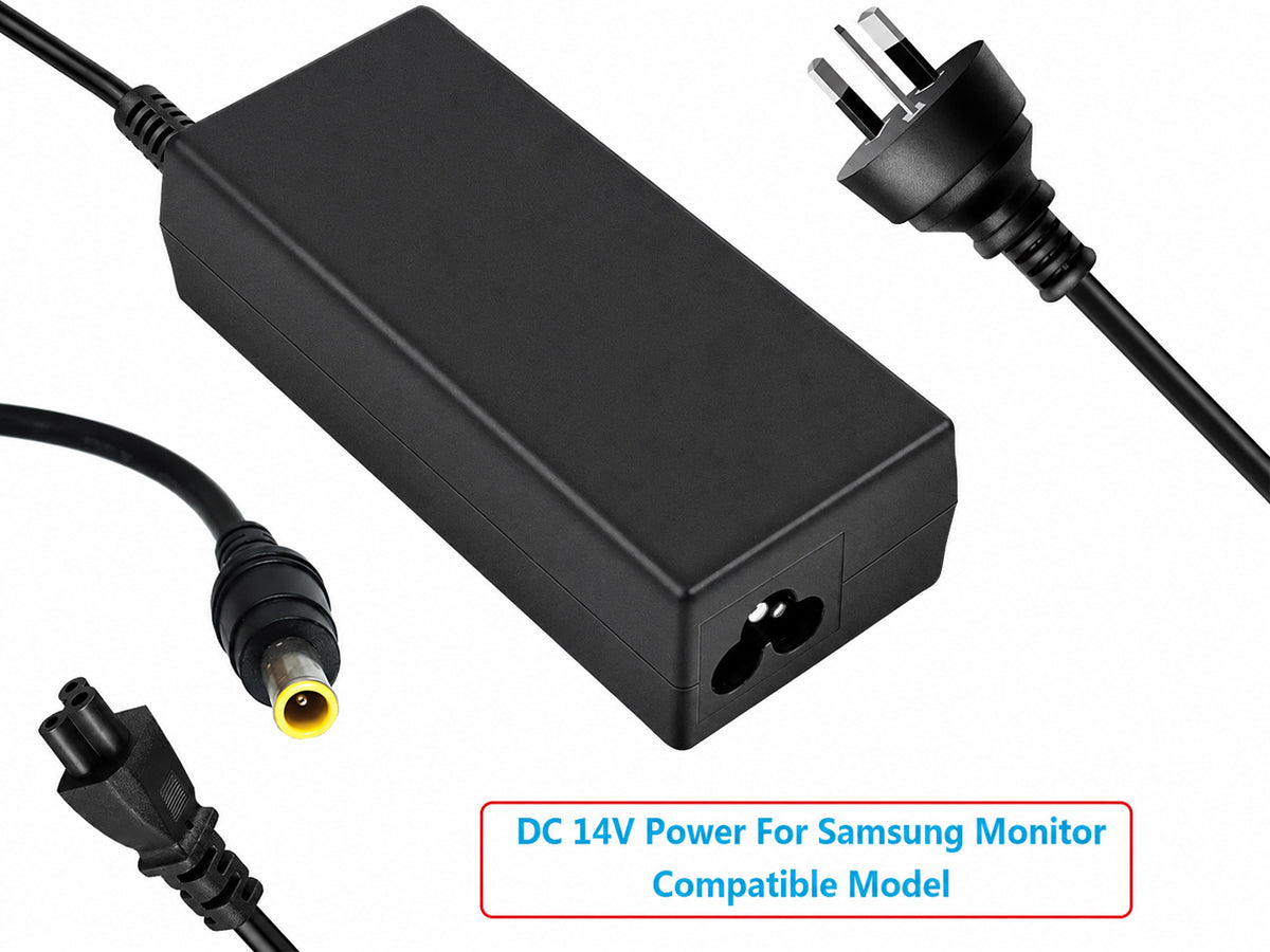 14V 3A Power Supply Charger For Samsung LCD Monitor