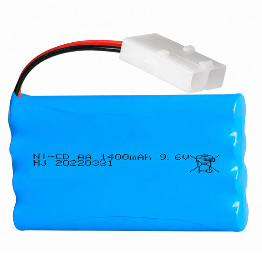 9.6V 1400mAh Rechargeable Battery for RC Car Boat