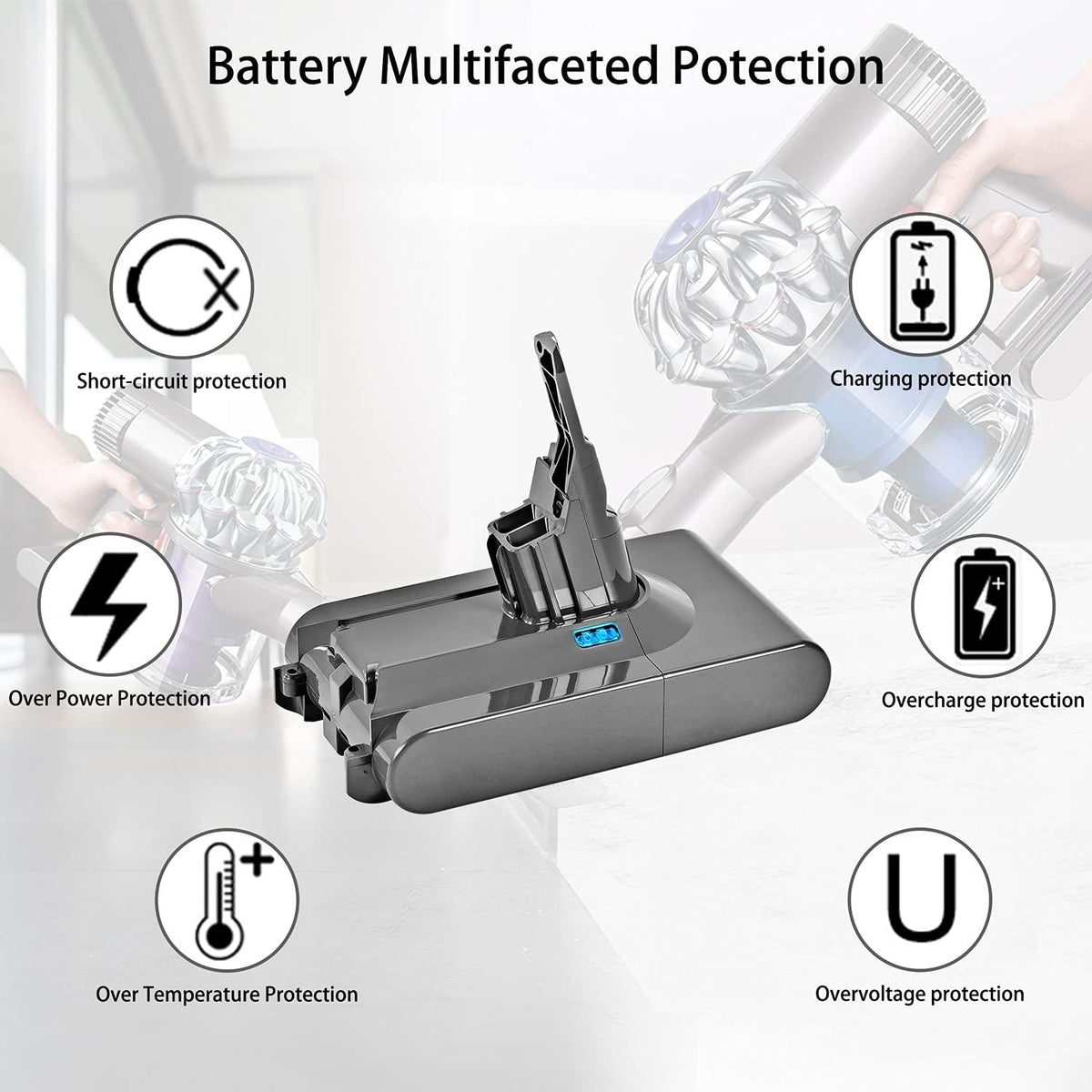 Replacement Dyson V8 Battery Replacement