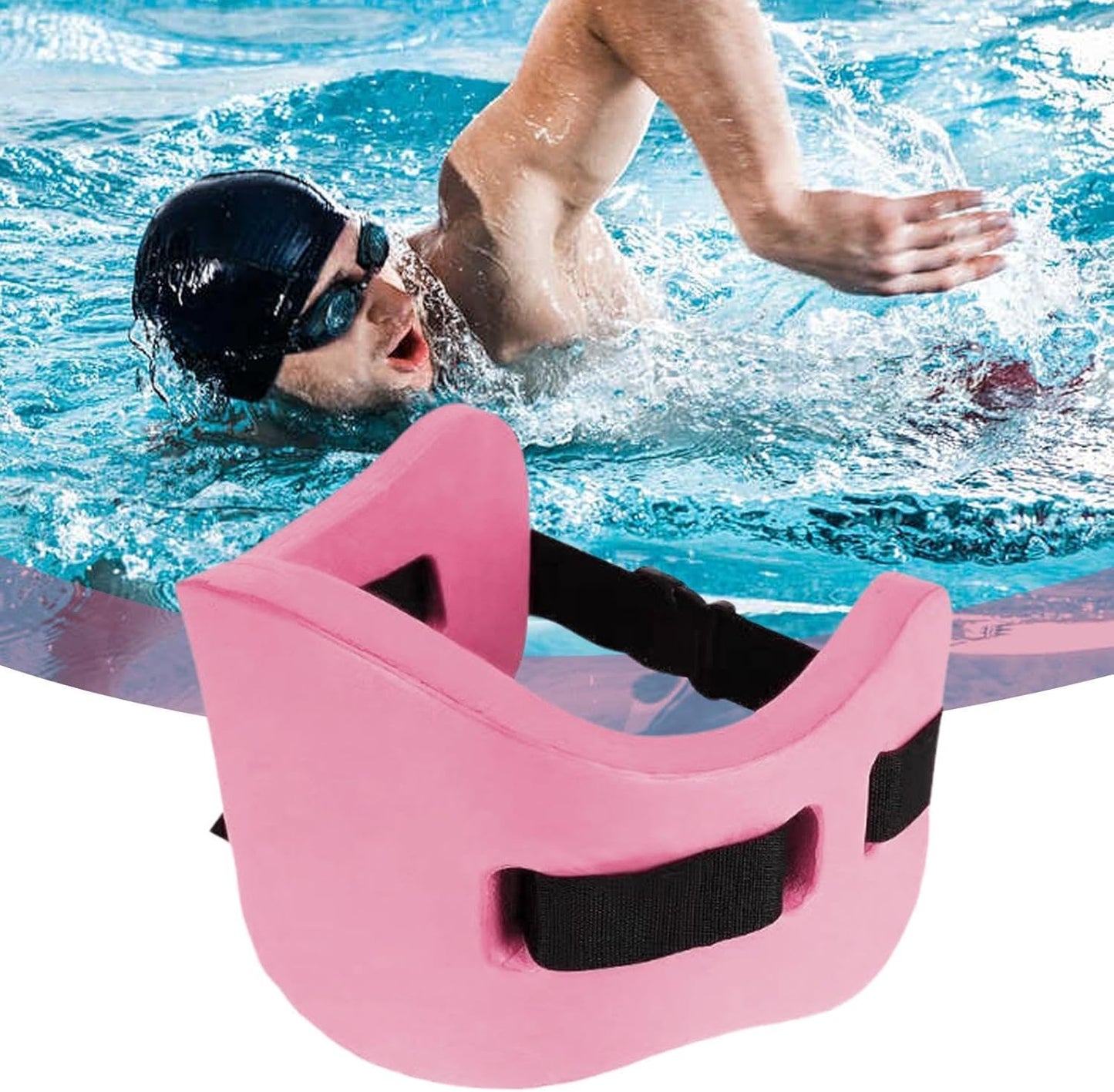 EVA Water Aerobics Float Belt for Aqua Jogging Swim Training Equipment