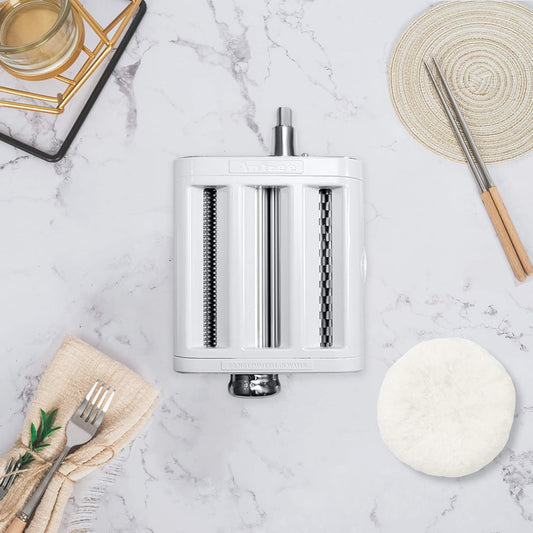 Pasta Maker Attachment for KitchenAid Stand Mixers 3 in 1 Set
