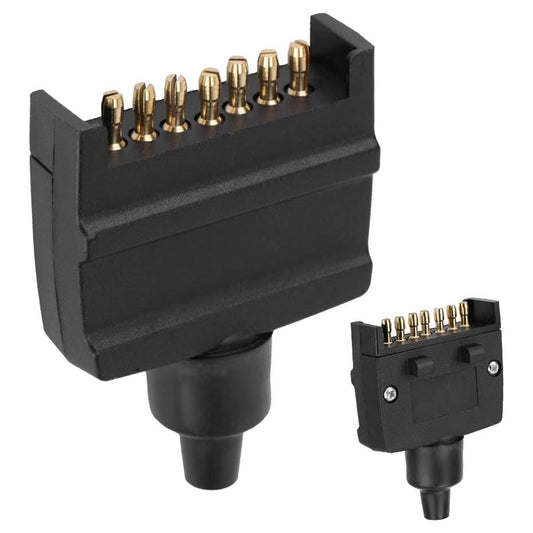 Trailer Plug 7 Pin Male Flat