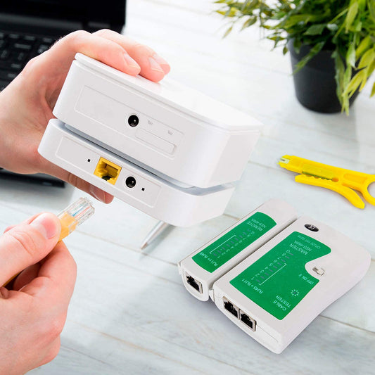 Network Ethernet LAN Kit Cable Tester Crimper Plier Tool