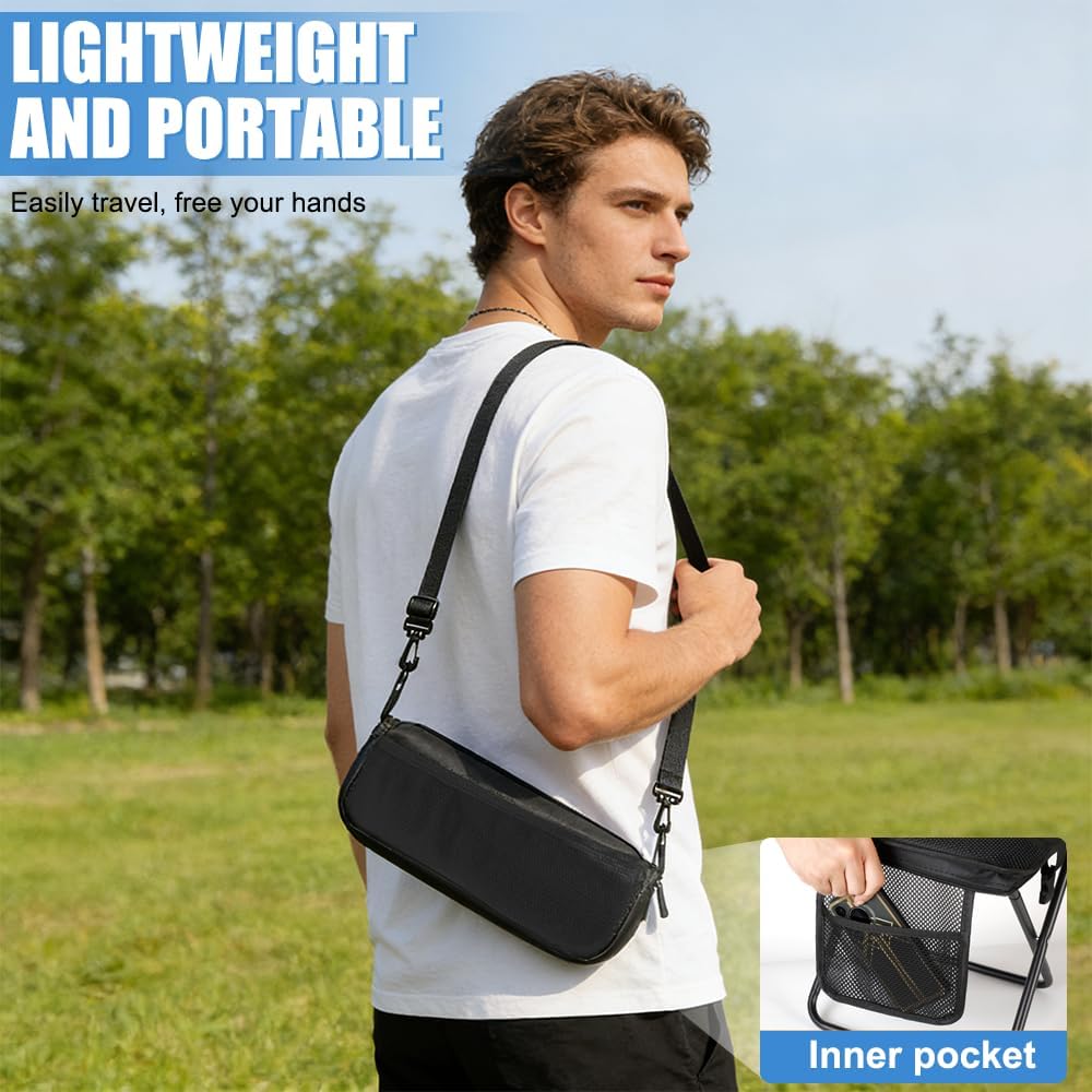 Collapsible Backpack Stool Portable Camping Chair