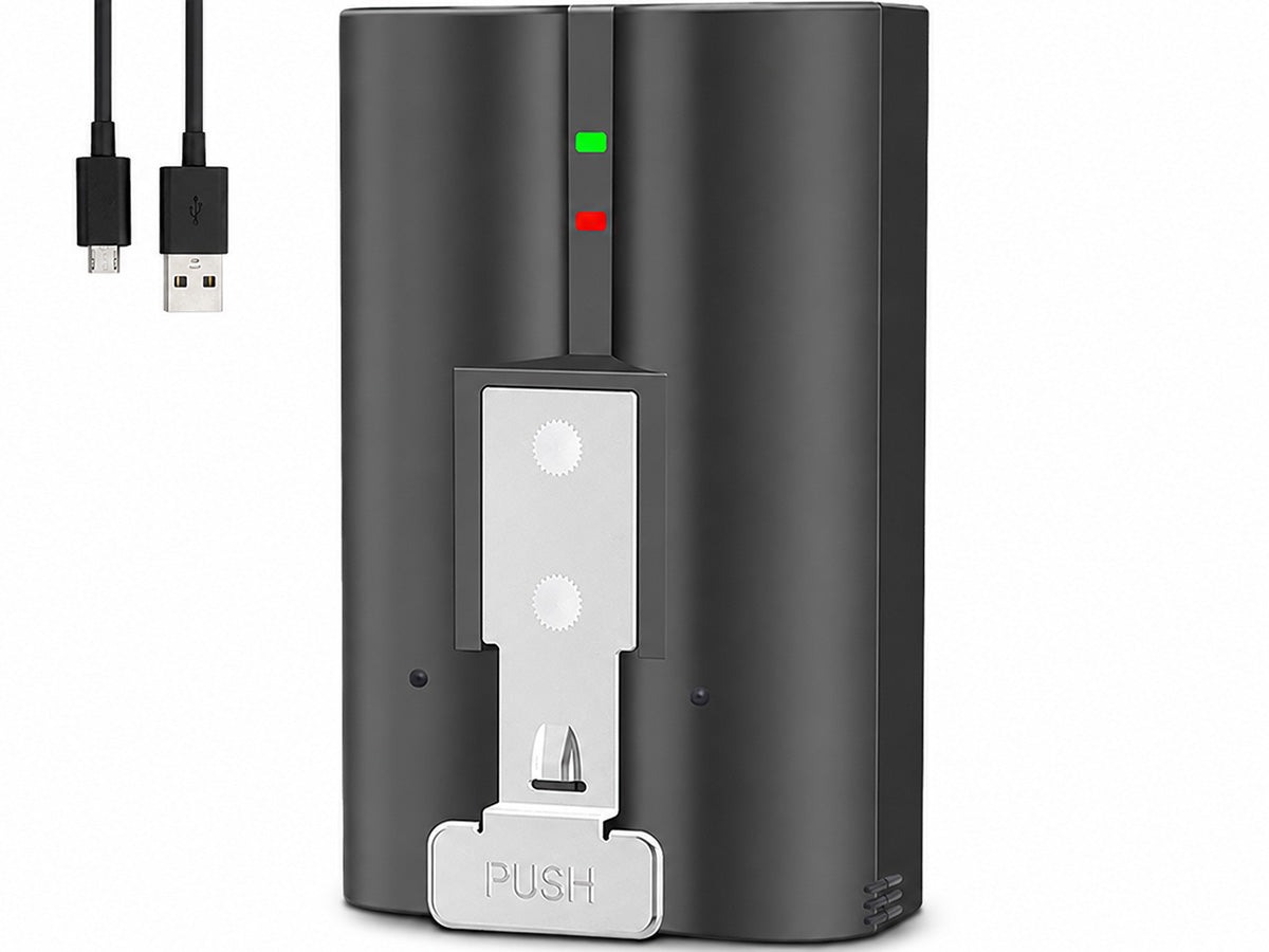 Ring Doorbell Camera Battery – 6040mAh Rechargeable Replacement Battery for Ring Video Doorbell 2, 3, 3 Plus and 4