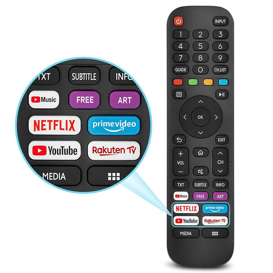 Hisense TV Replacement Remote