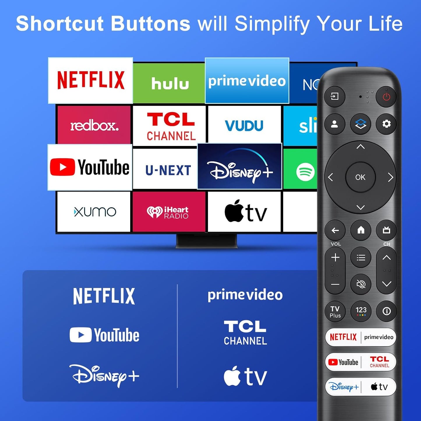 Universal Remote for TCL TV