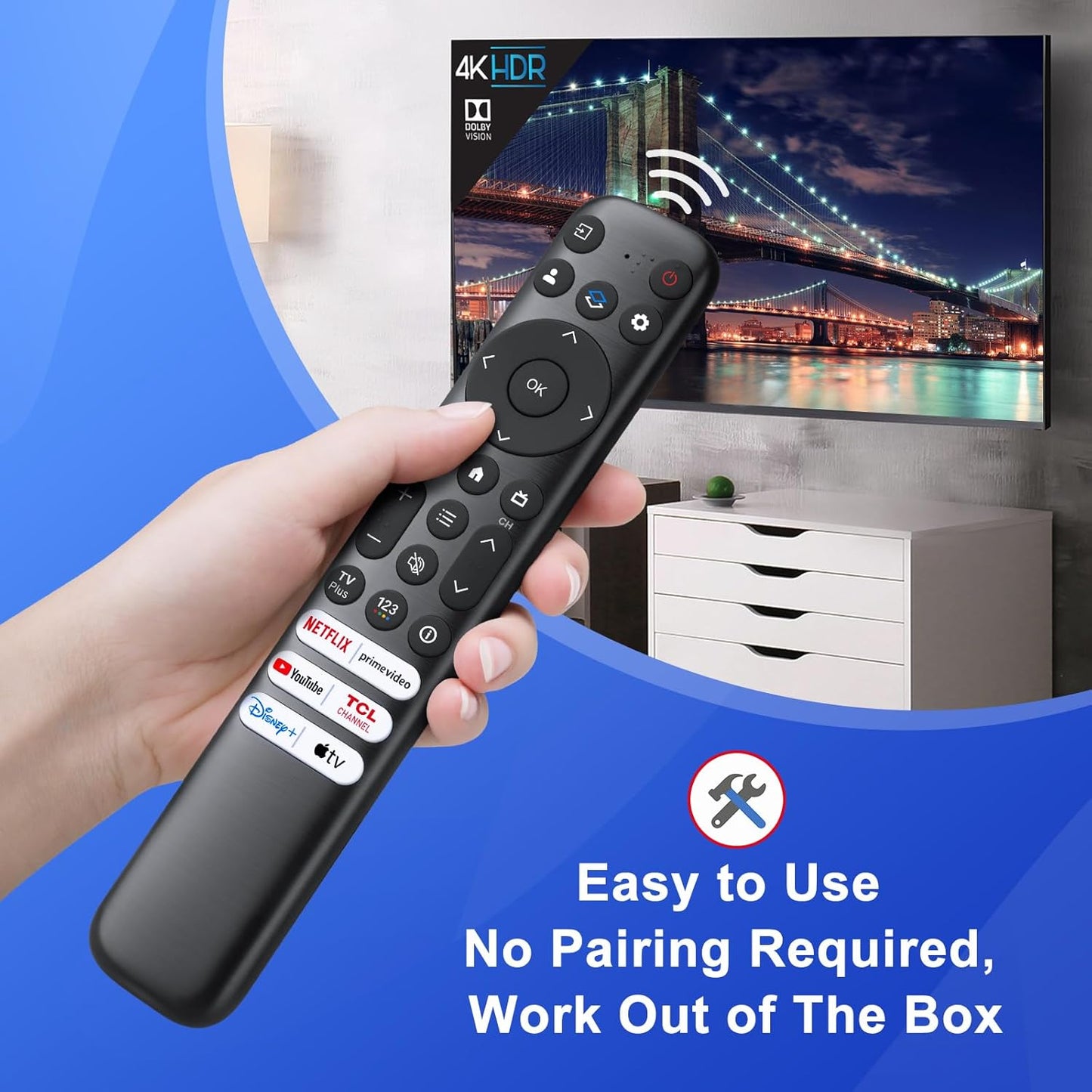 Universal Remote for TCL TV