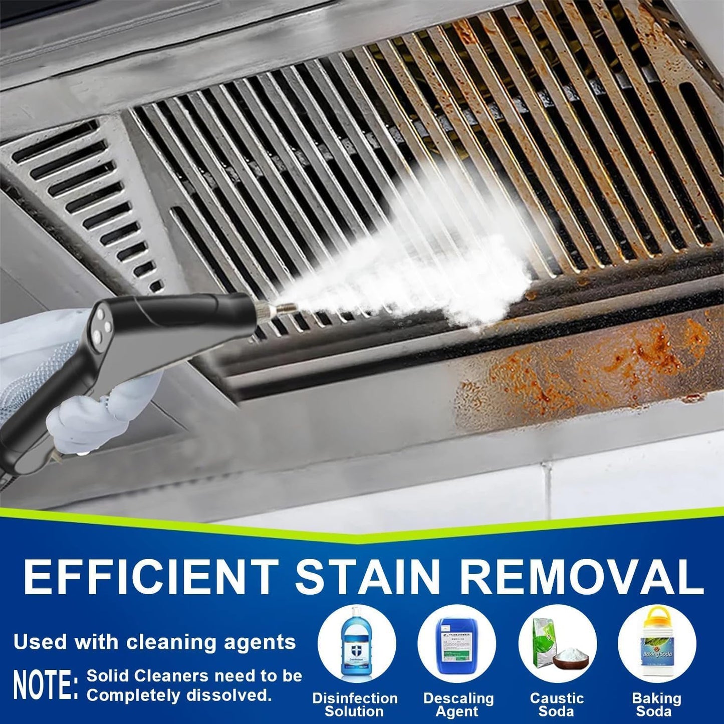 Handheld Steam Cleaner High Temperature Pressurized