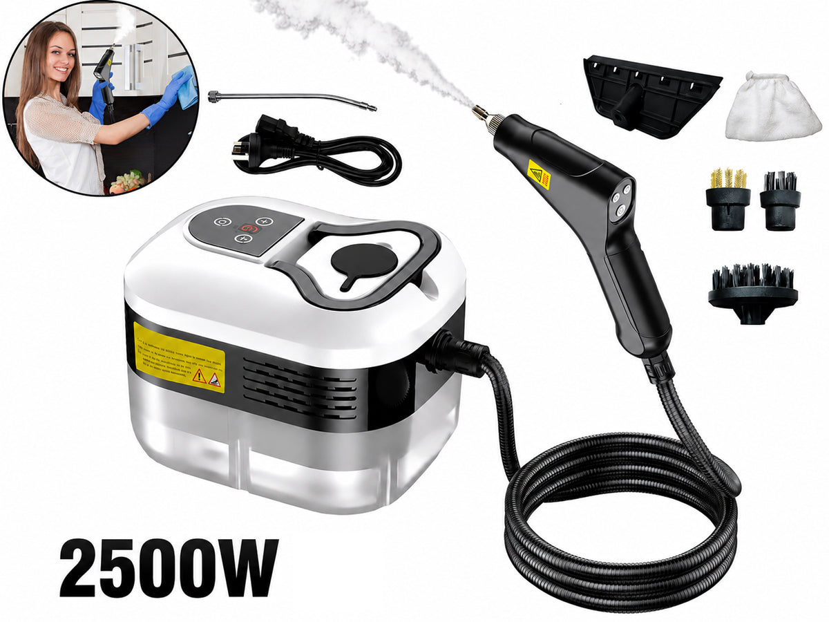 Handheld 2500W Steam Cleaner High Temperature Pressurized