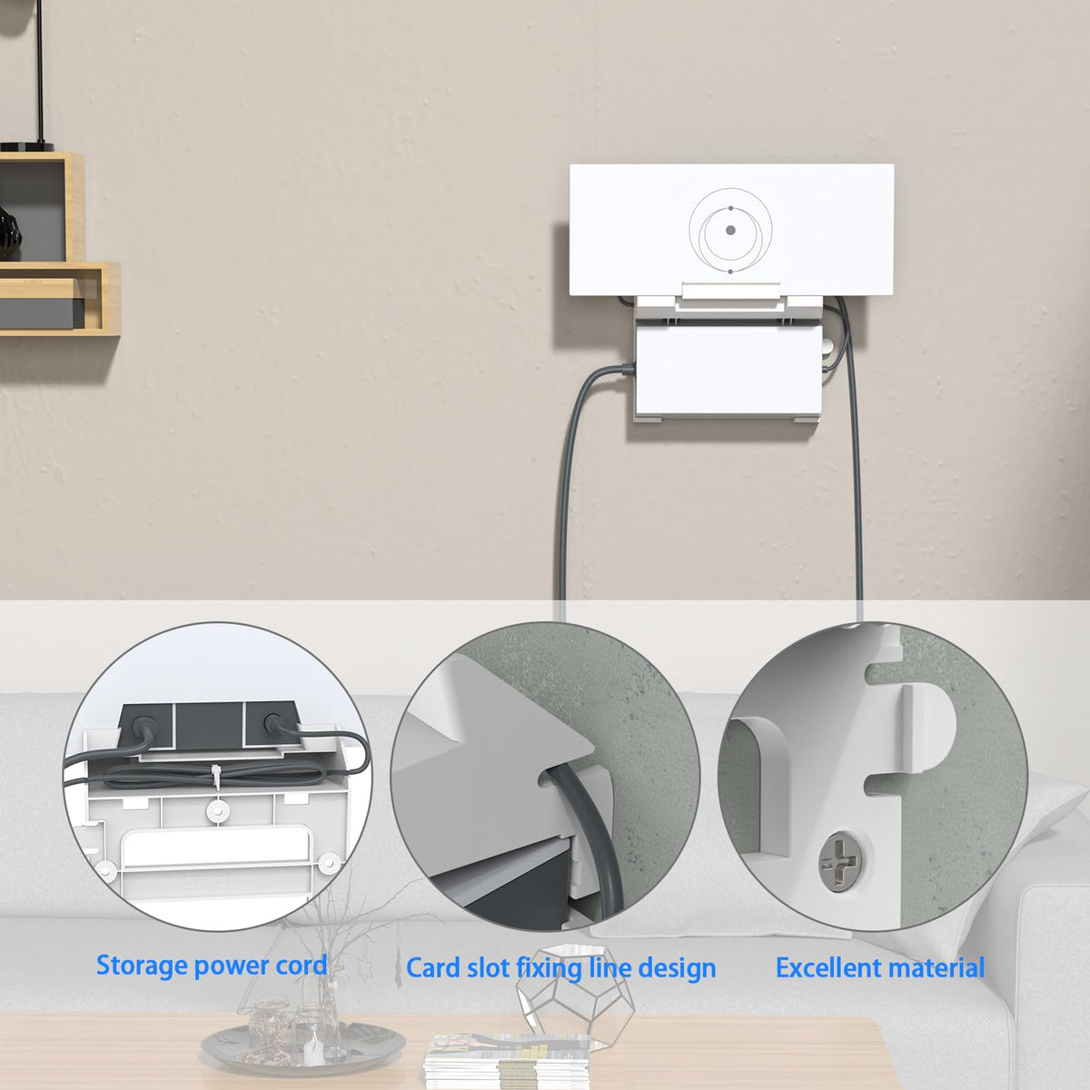 Starlink Gen3 Router Wall Mount Kit For Mounting Router & Power Supply