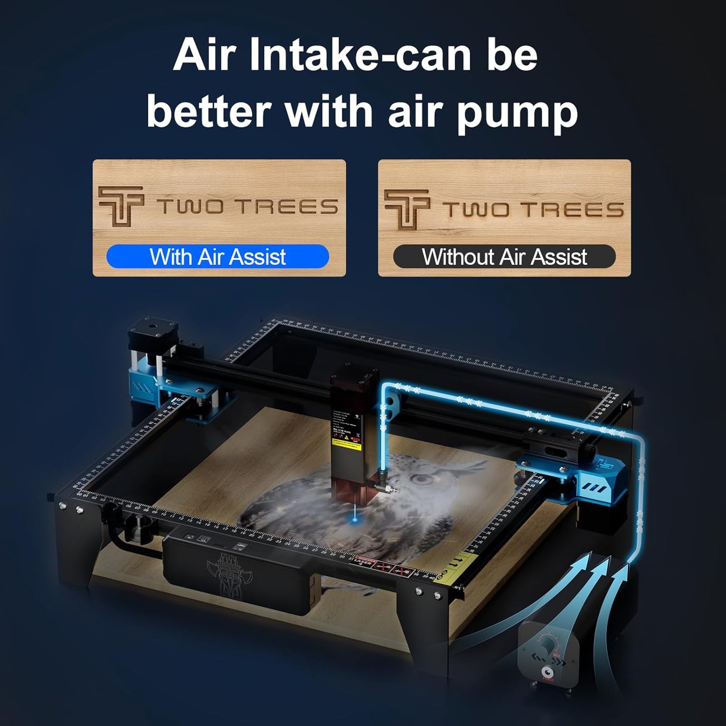 Laser Engraver DIY Engraving Cutting Machine - High Precision Laser Engraver Machine