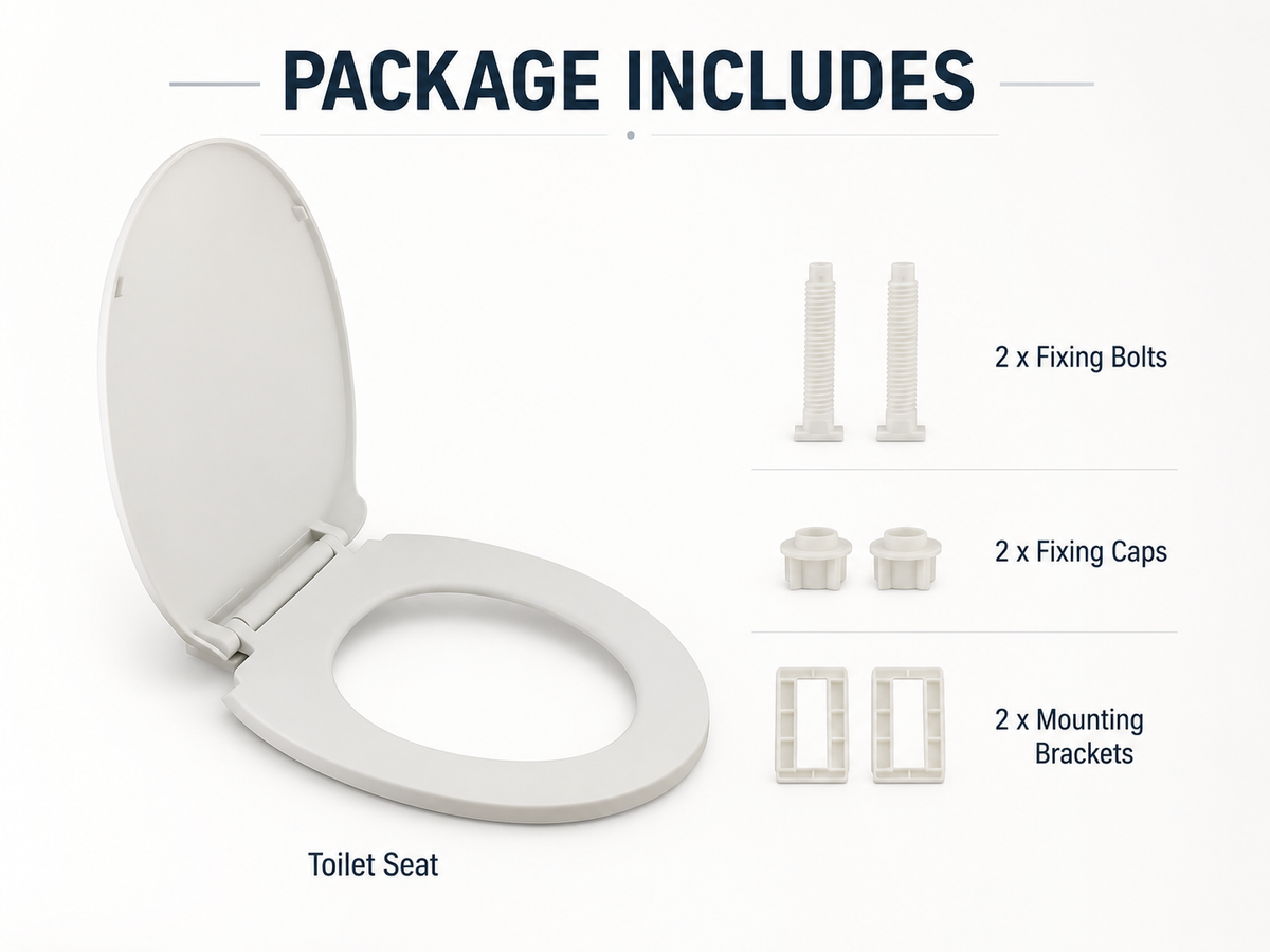 Toilet Seat Soft Slow Close