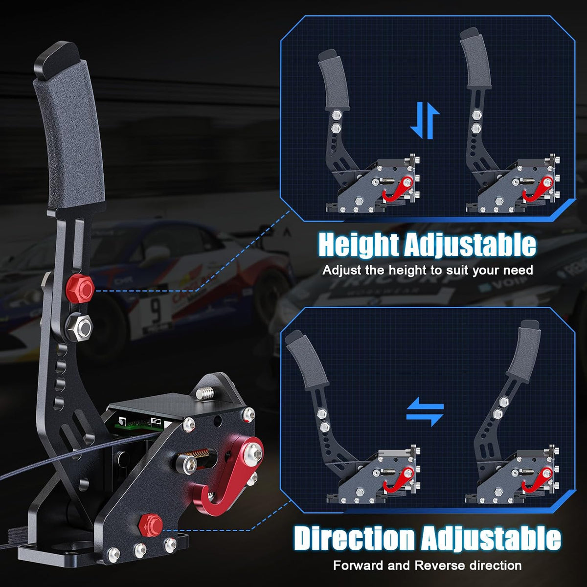 USB Handbrake Simulate Linear Racing Game Handbrake Support Logitech Wheel