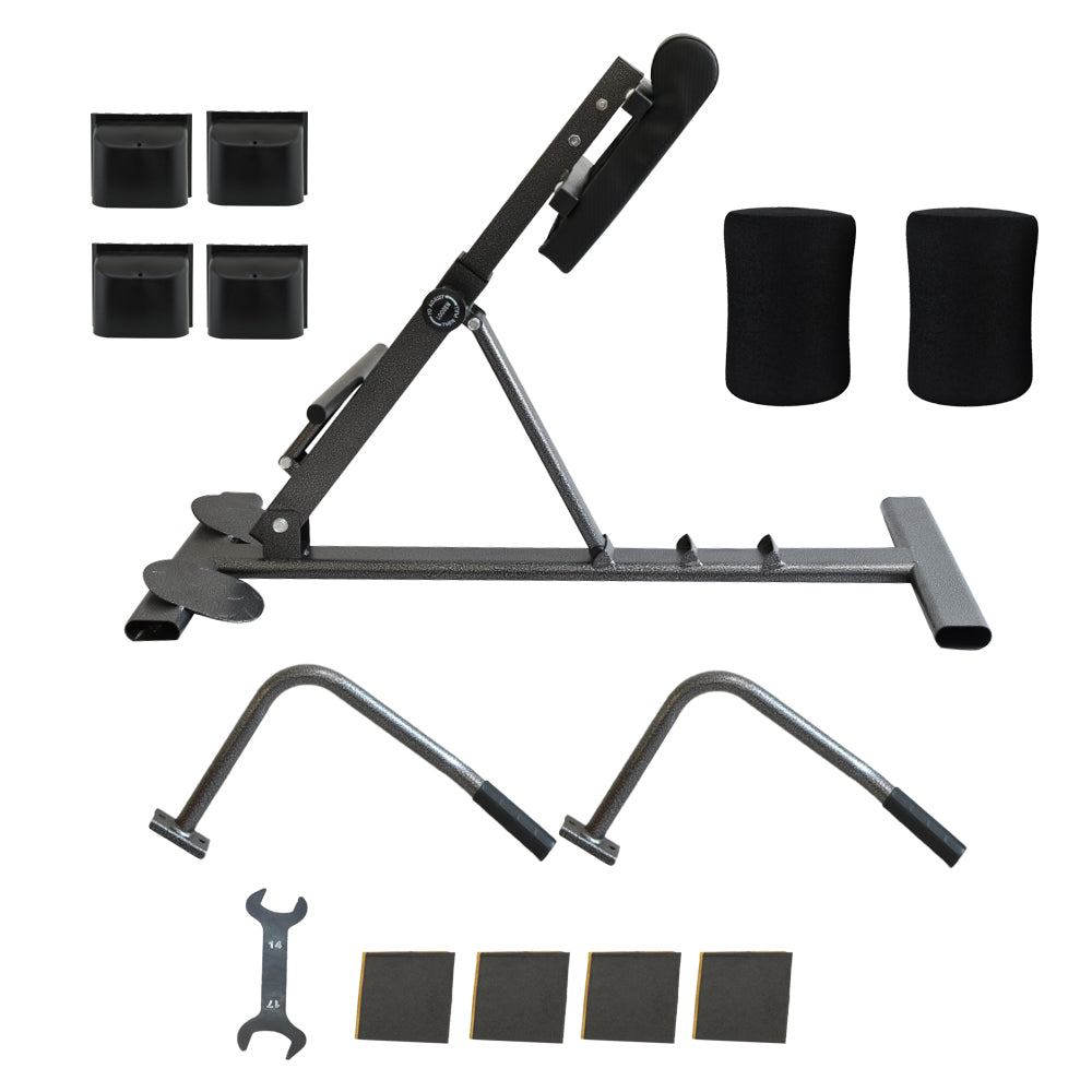 Adjustable Roman Chair Hyperextension Bench Back Extender