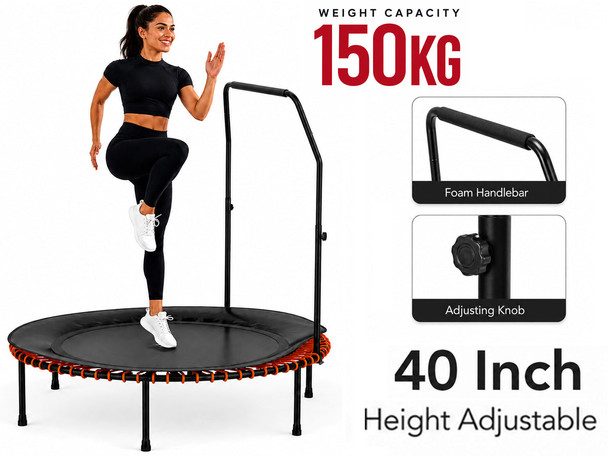 40" Mini Trampoline Fitness Rebounder