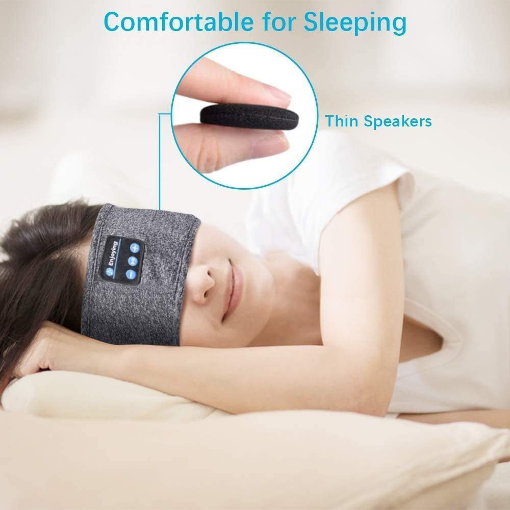 Sports Headband Bluetooth Sleep Headphones Headset