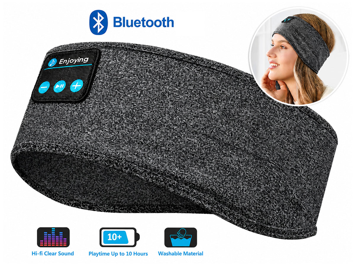 Sports Headband Bluetooth Sleep Headphones Headset