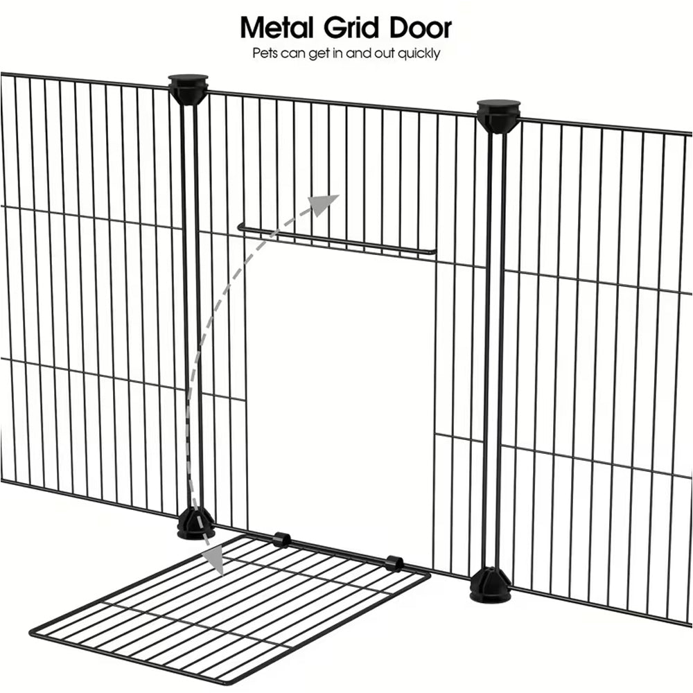 Dog Playpen Pet Playpen Fence 20 Panels