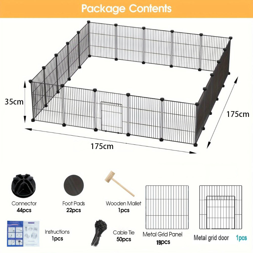 Dog Playpen Pet Playpen Fence 20 Panels